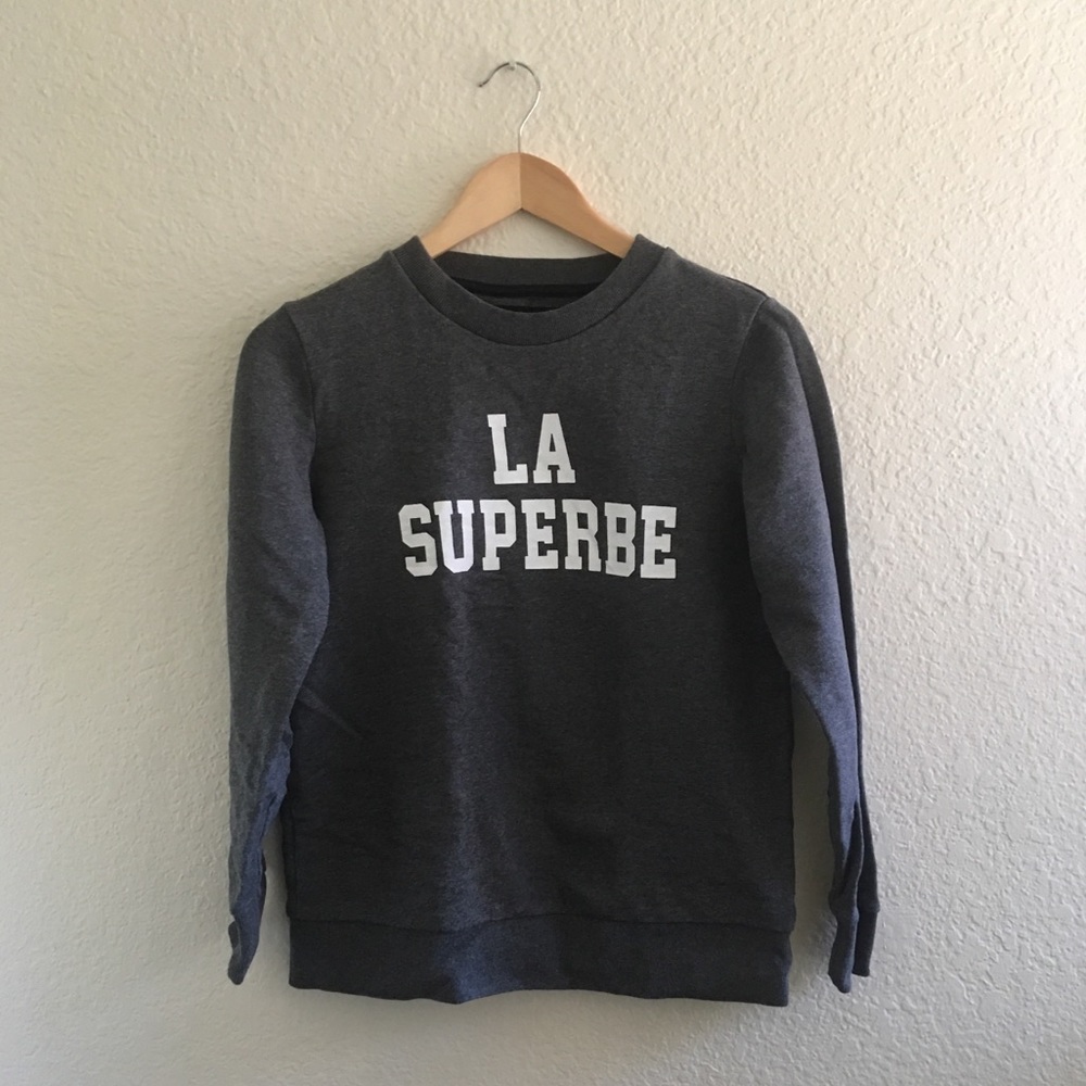 Madewell x Sezane La Superb sweatshirt